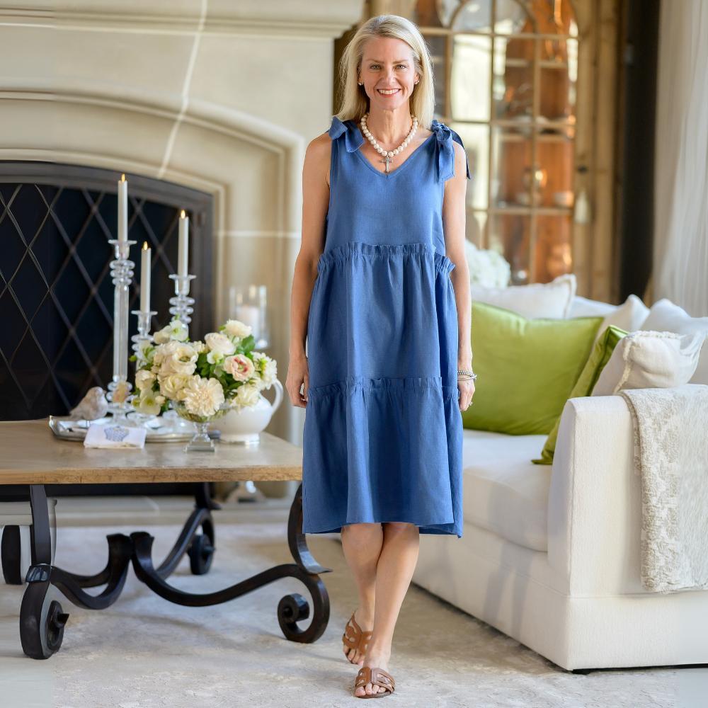 knee length dresses for ladies Crystal 17