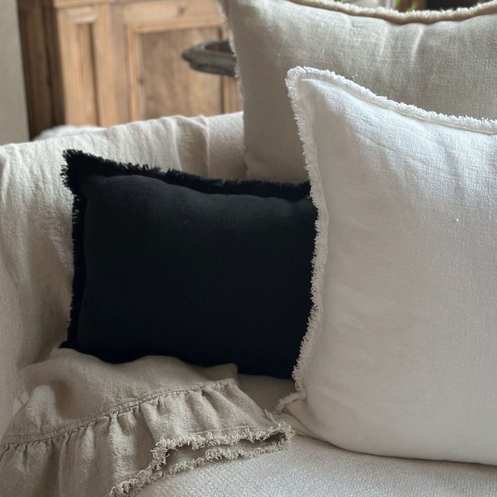 Provence Linen Décor Pillow - Sale