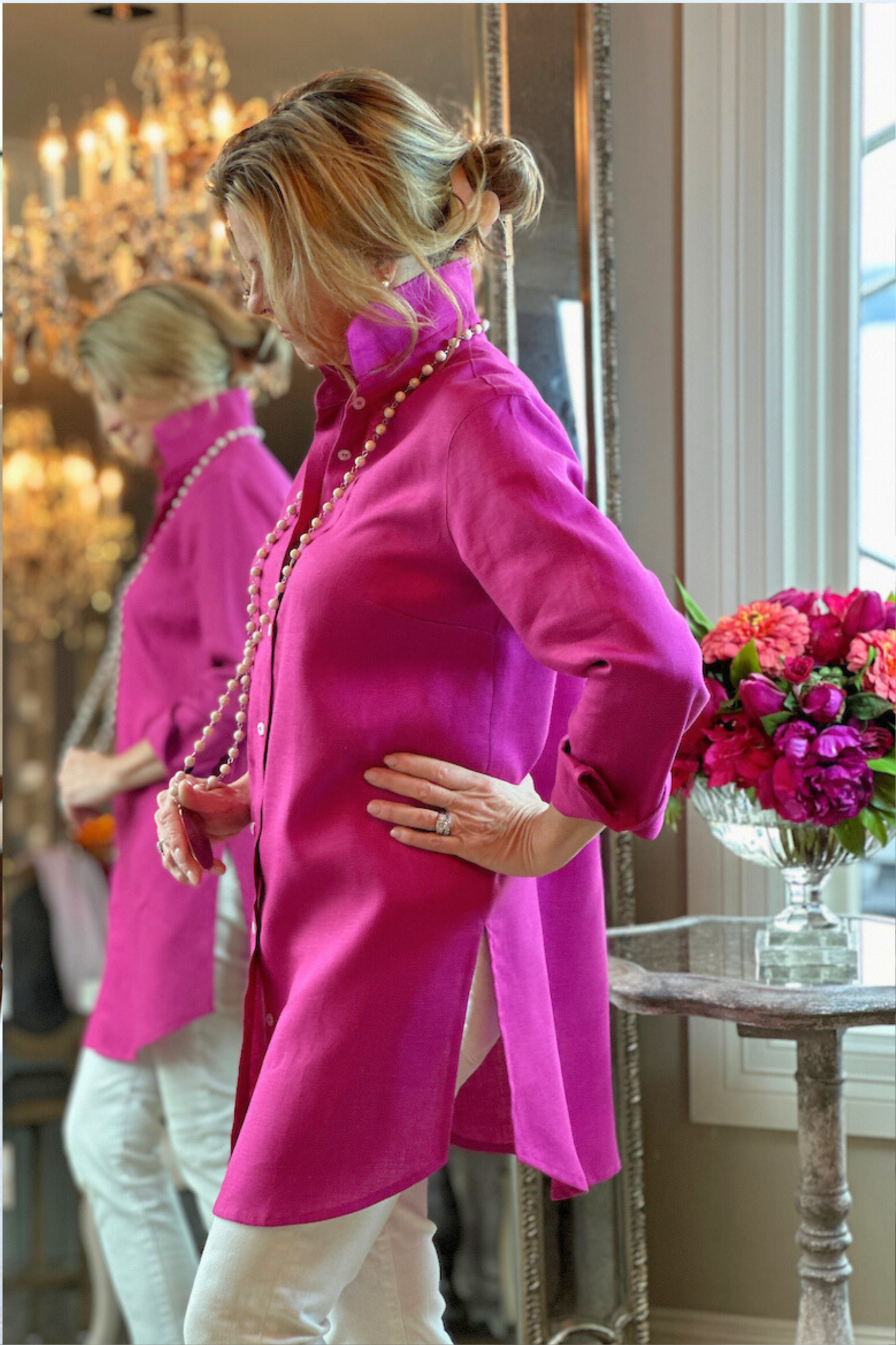 Christina Button Up Tunic