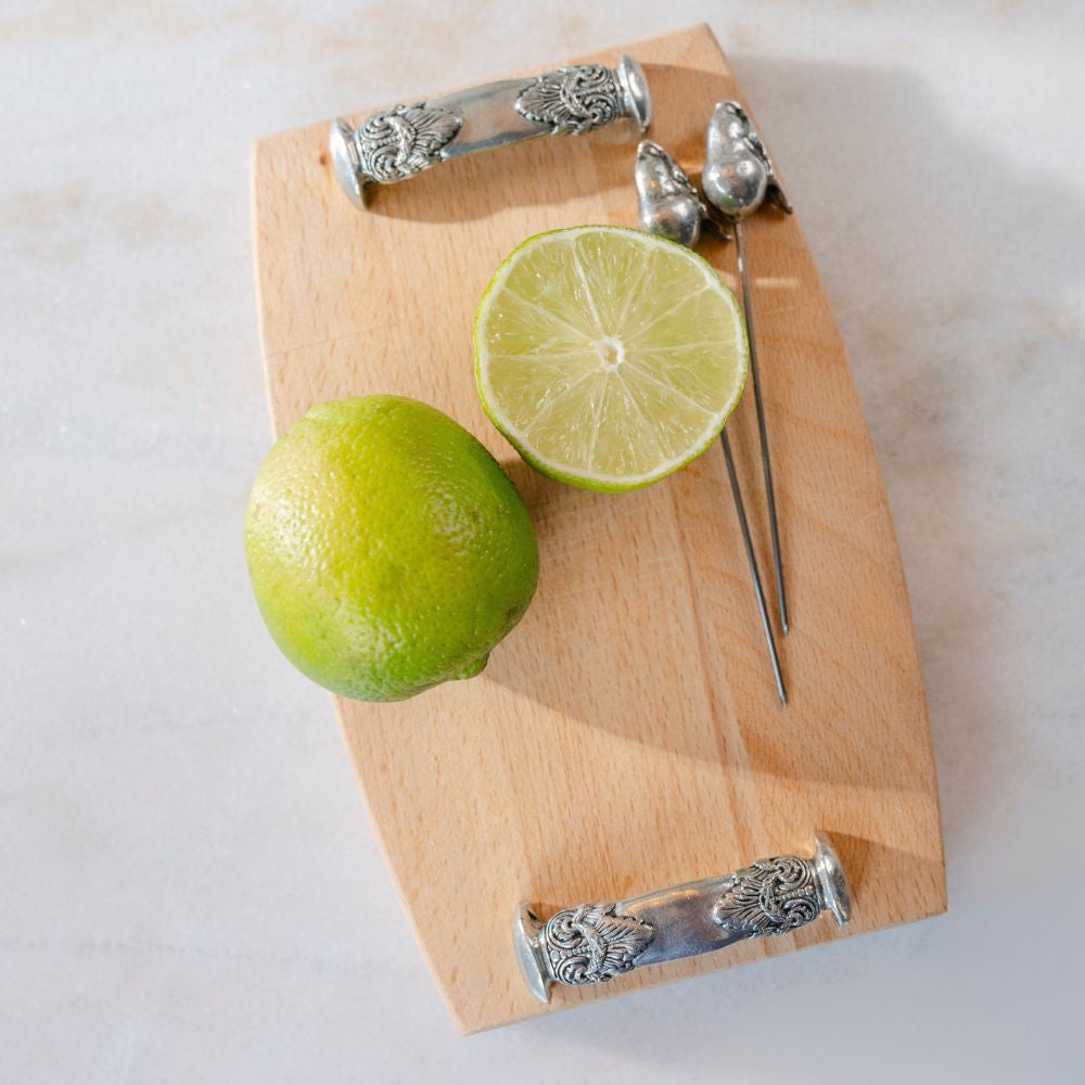Tavola Pear Charcuterie Pick Set - New
