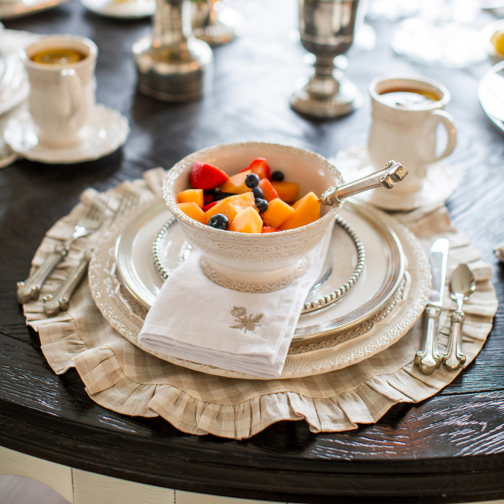 Arte Italica Finezza cream bowl – elegant Italian ceramic for soups, cereals, or side dishes