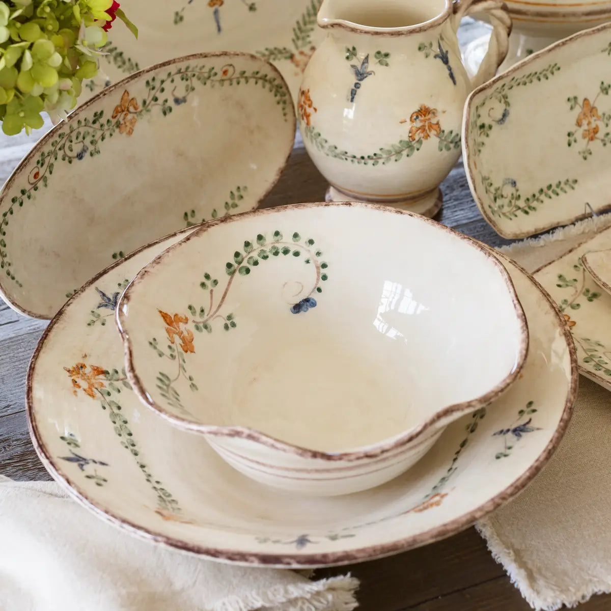 Arte Italica Italian ceramic Medici salad bowl