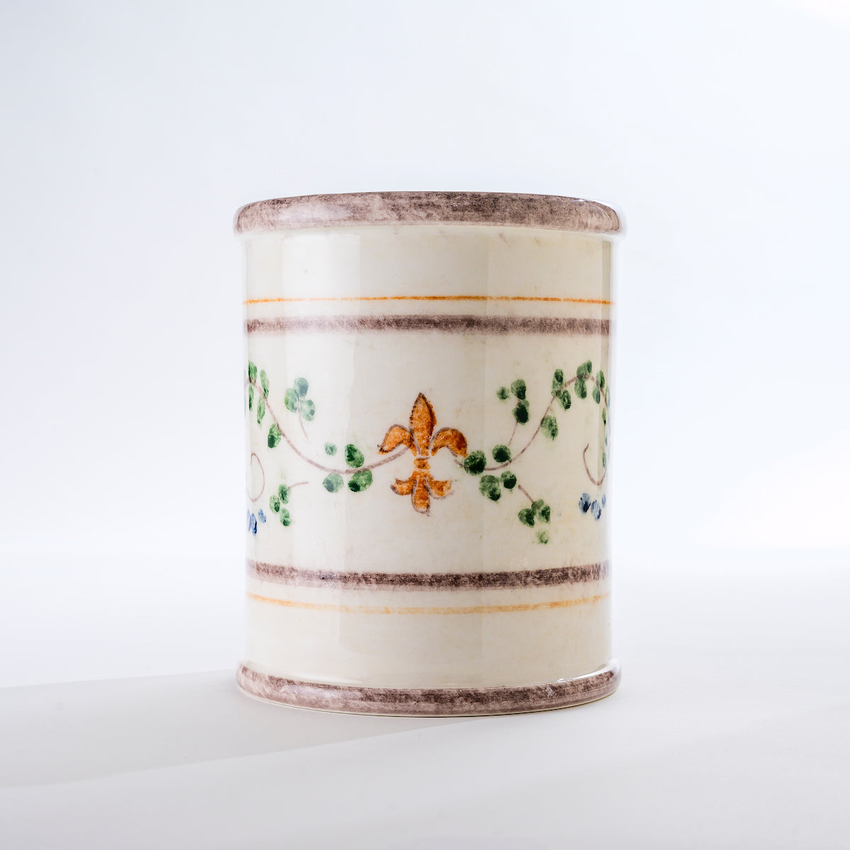 Medici Utensil Holder - Hand Painted Italian Ceramic Vase | Arte