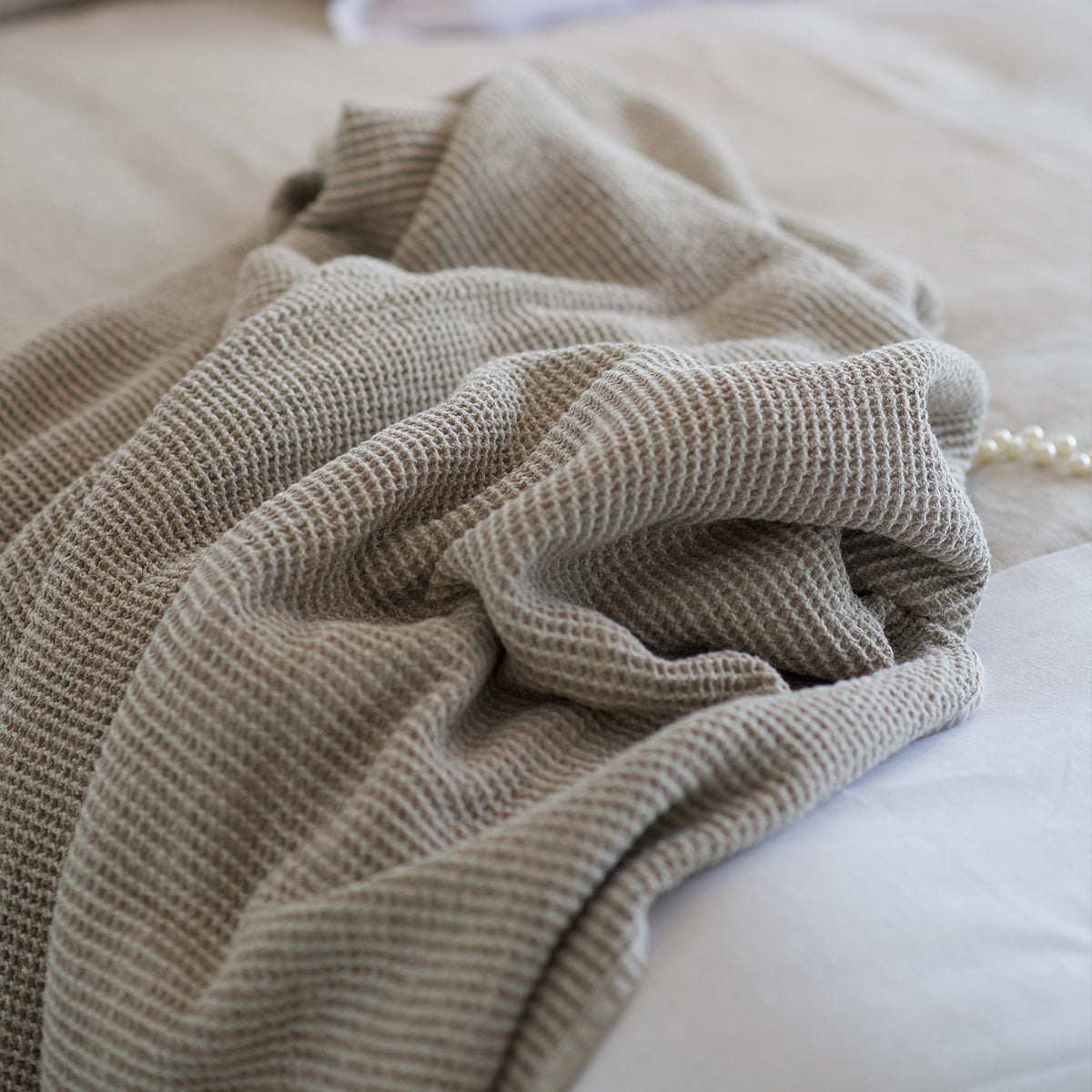 Zen Linen Throw Blanket Sale – Arte Italica