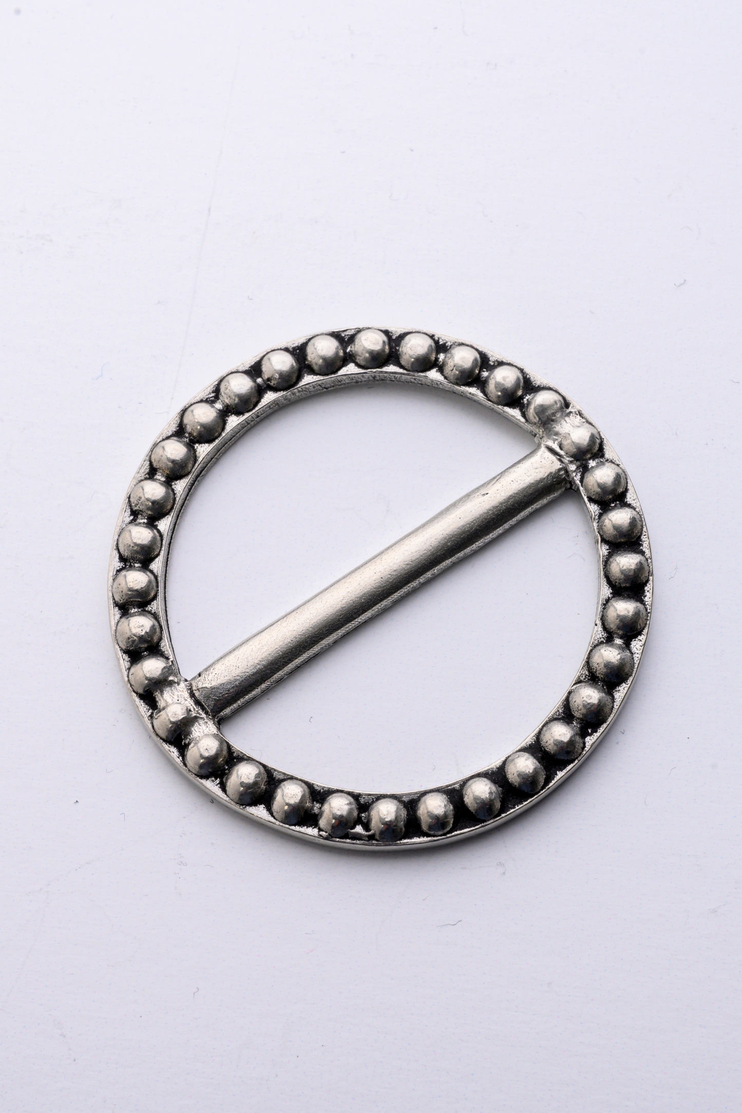 Pewter Beaded Scarf Holder - Website Exclusive