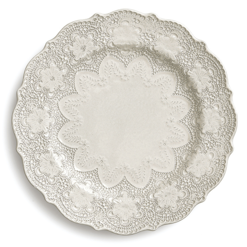Merletto Antique Dinner Plate – Italian Lace Ceramic | Arte Italica Merletto Antique Dinner Plate – Italian Lace Ceramic | Arte Italica