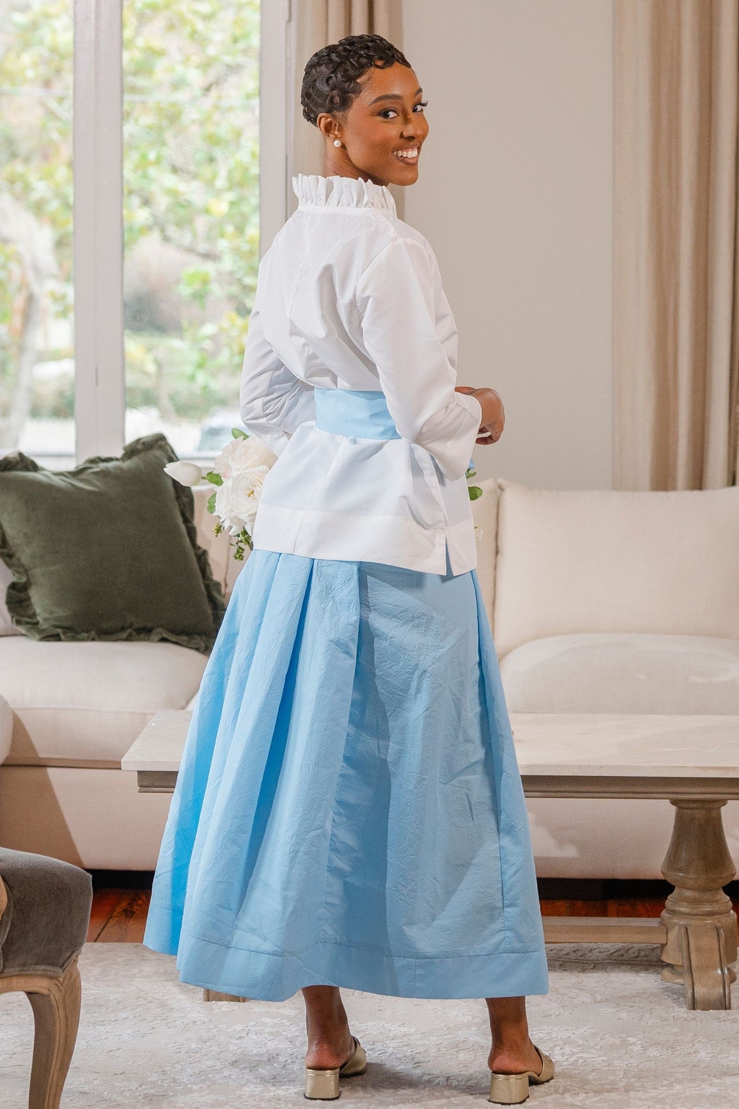 Darcy Taffeta Top