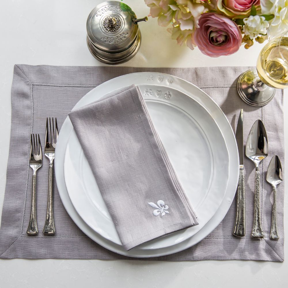 Hemstitch Linen Placemat - Sale