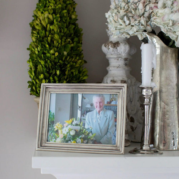 Michelangelo Pewter Frame - 3 Sizes