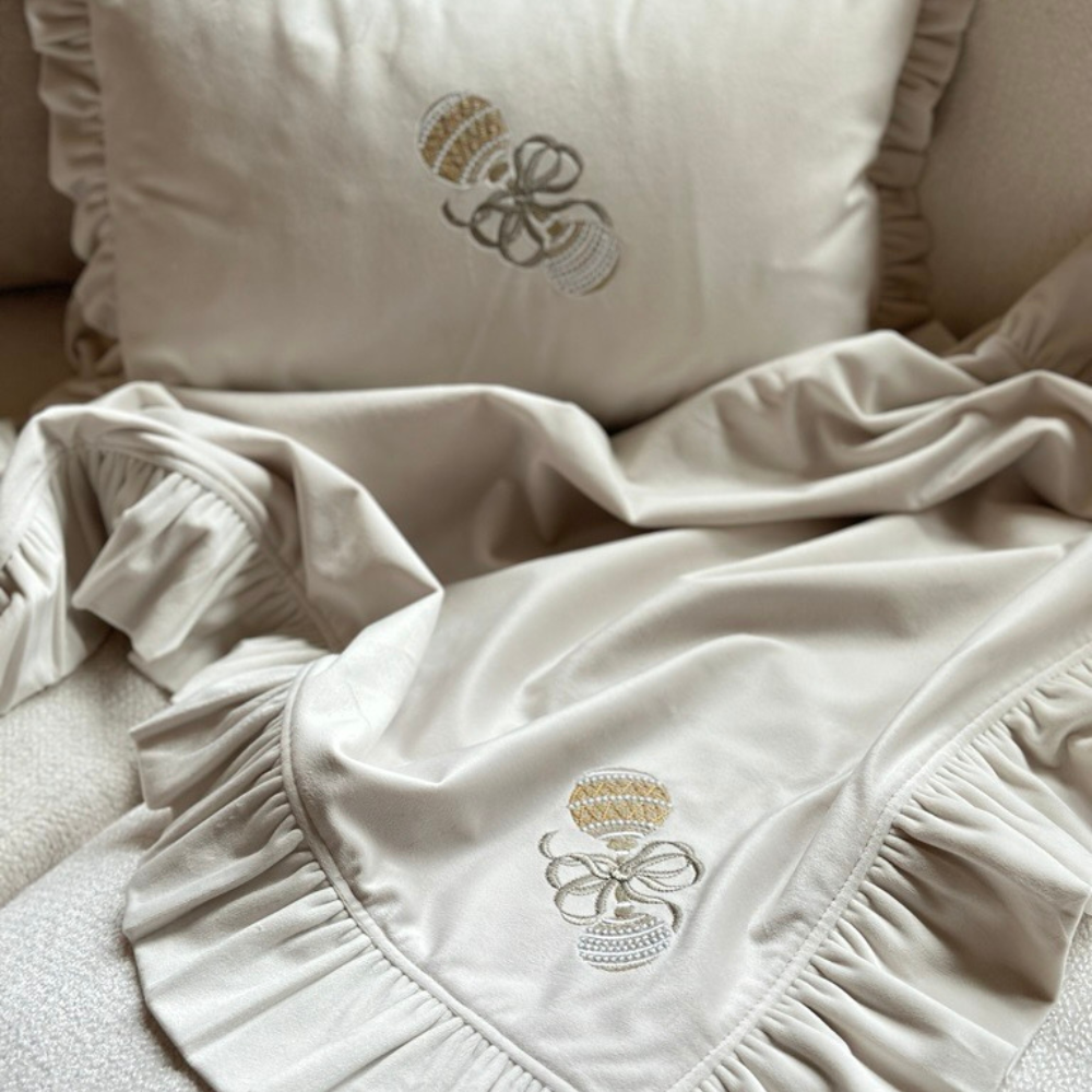 Baby Rattle Decor Pillow - New