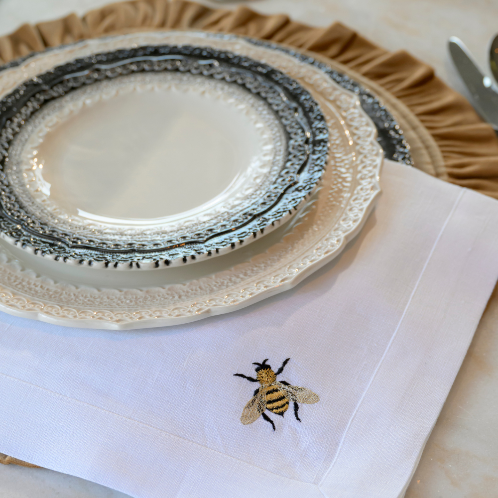 Finezza Grey Salad & Dessert Plate - New