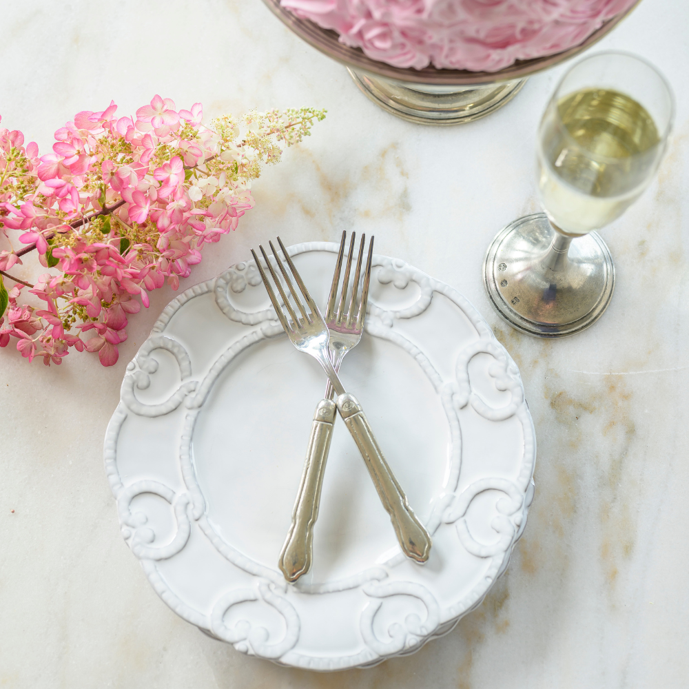 Bella Bianca Antique Lace Salad/Dessert Plate