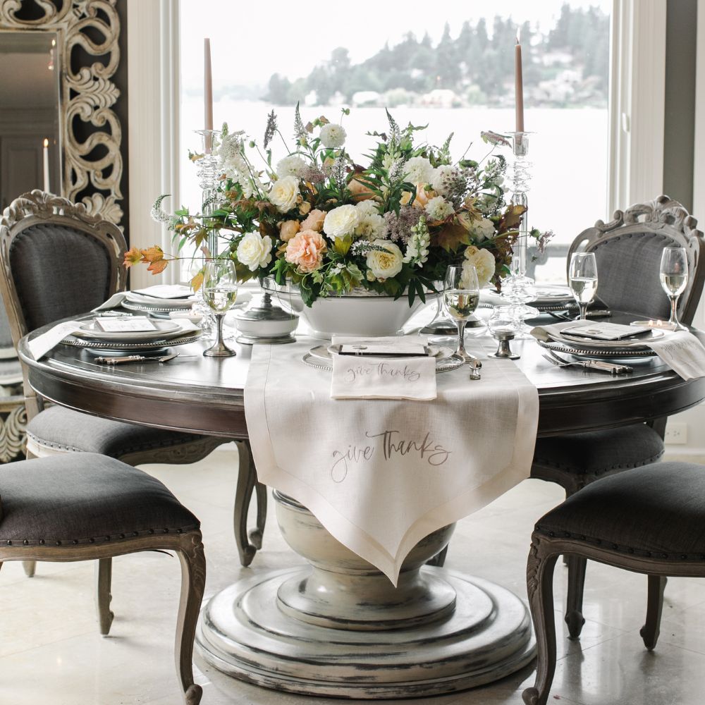 Give Thanks Tri-Fold Napkin