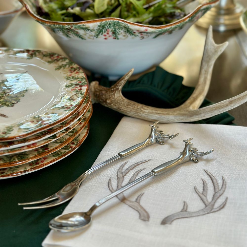 Stag Appetizer Serving Spoon - New