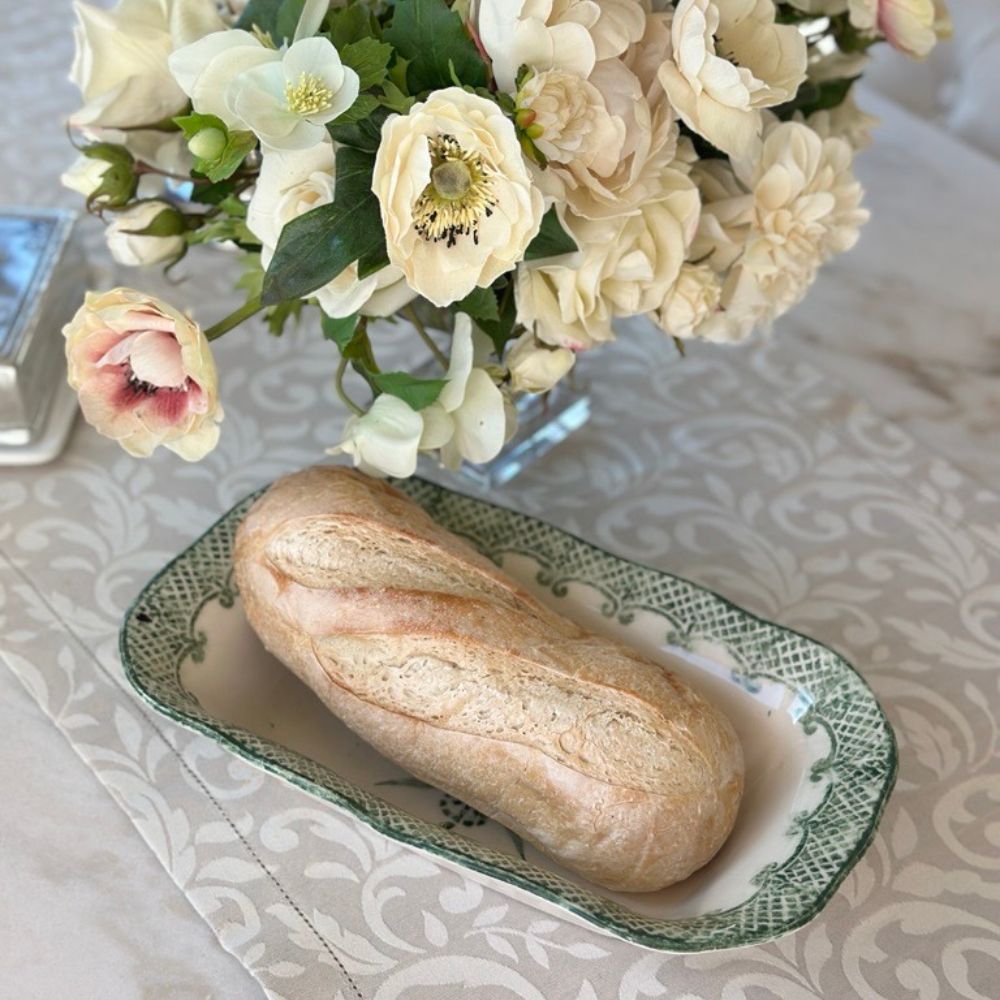 Burano Green Rectangular Dish - New