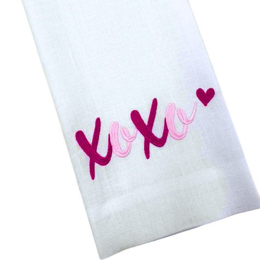 XOXO Linen Towel