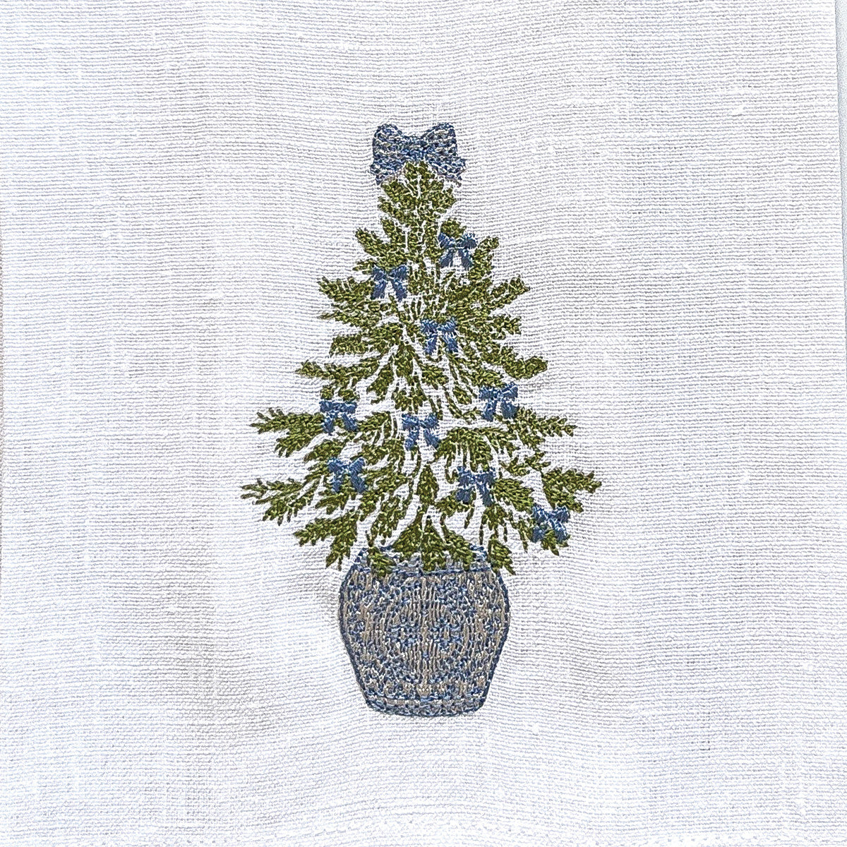 Southern Charm Tree Linen Towel