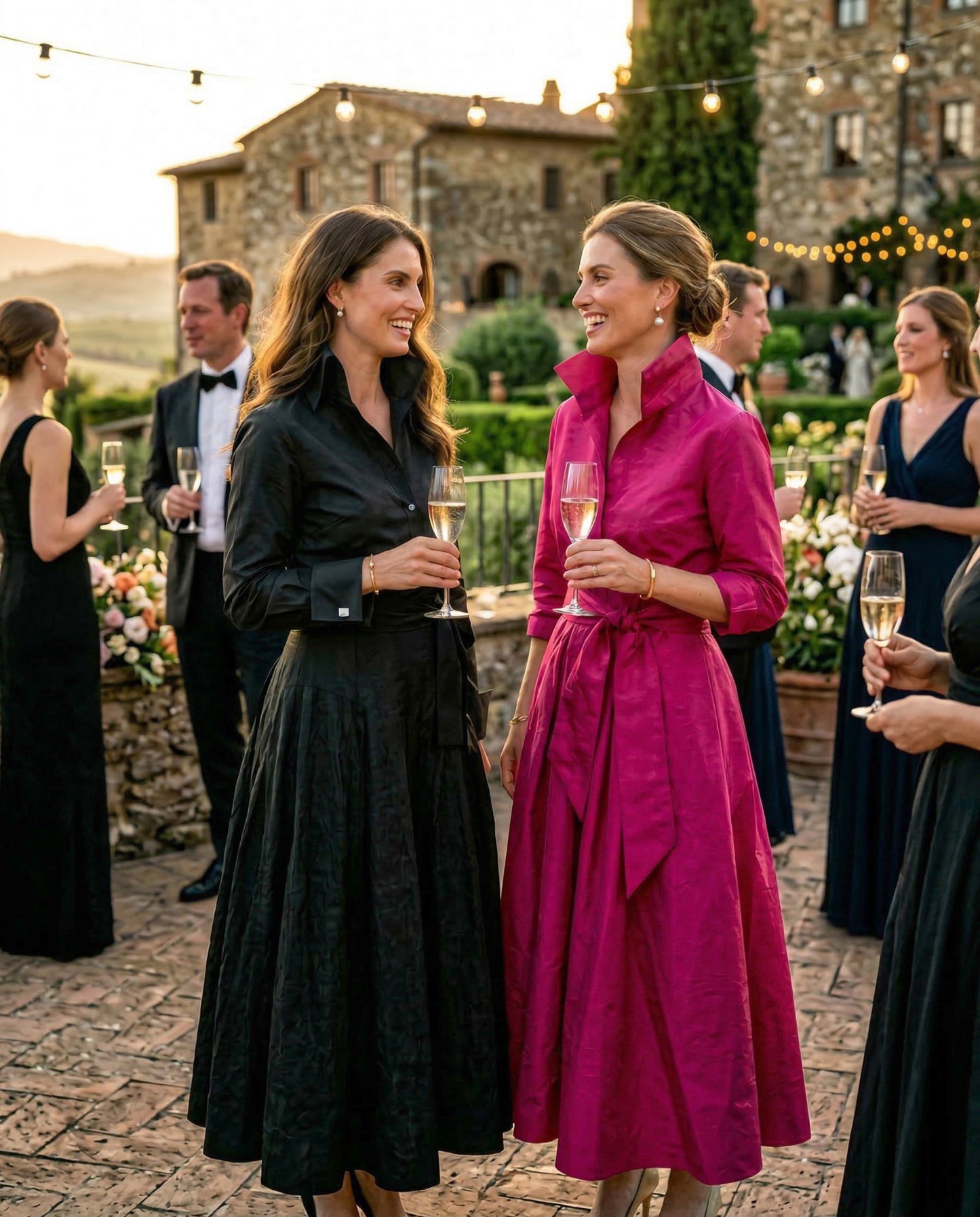 Peggy Taffeta Dress - NEW