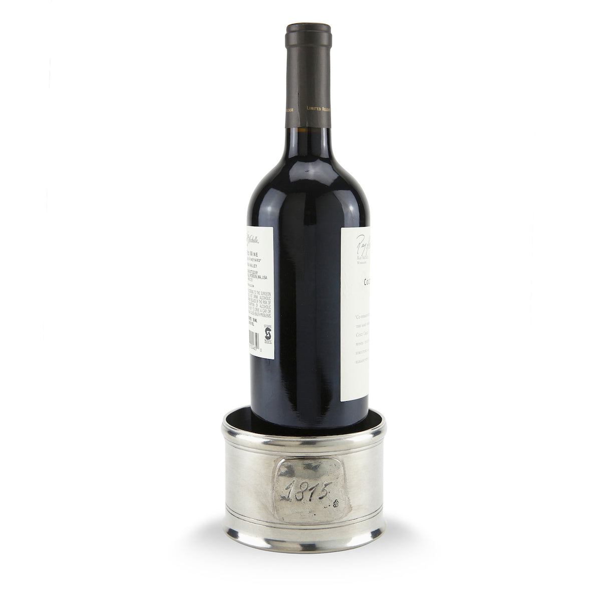 Vintage 1815 Wine Bottle Coaster