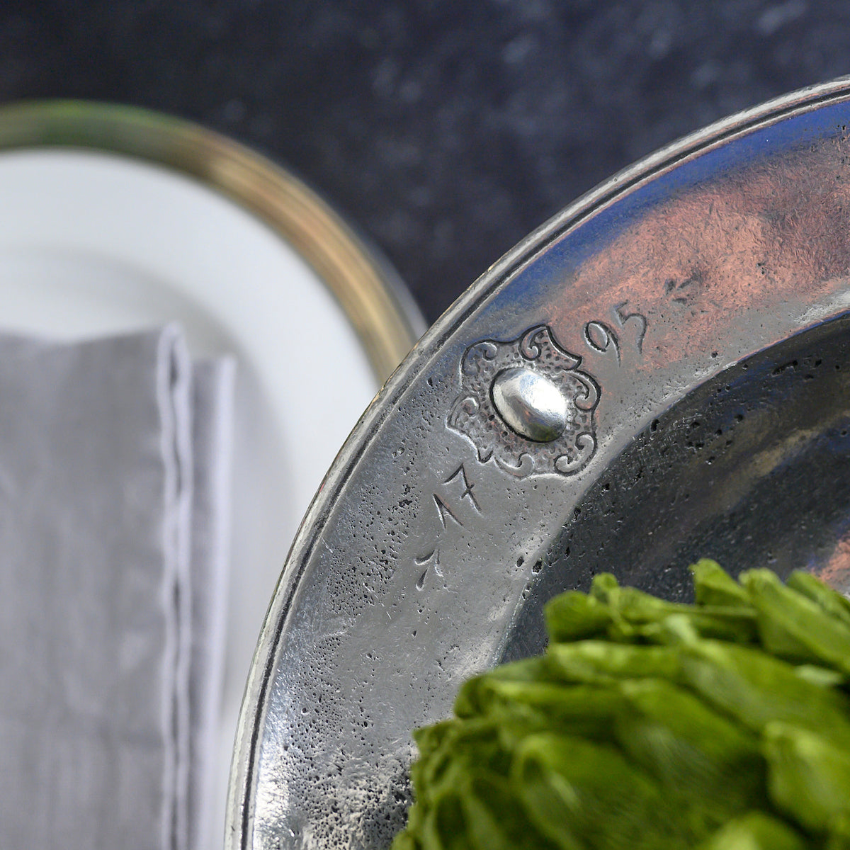 Vintage 1795 Bowl with Handles