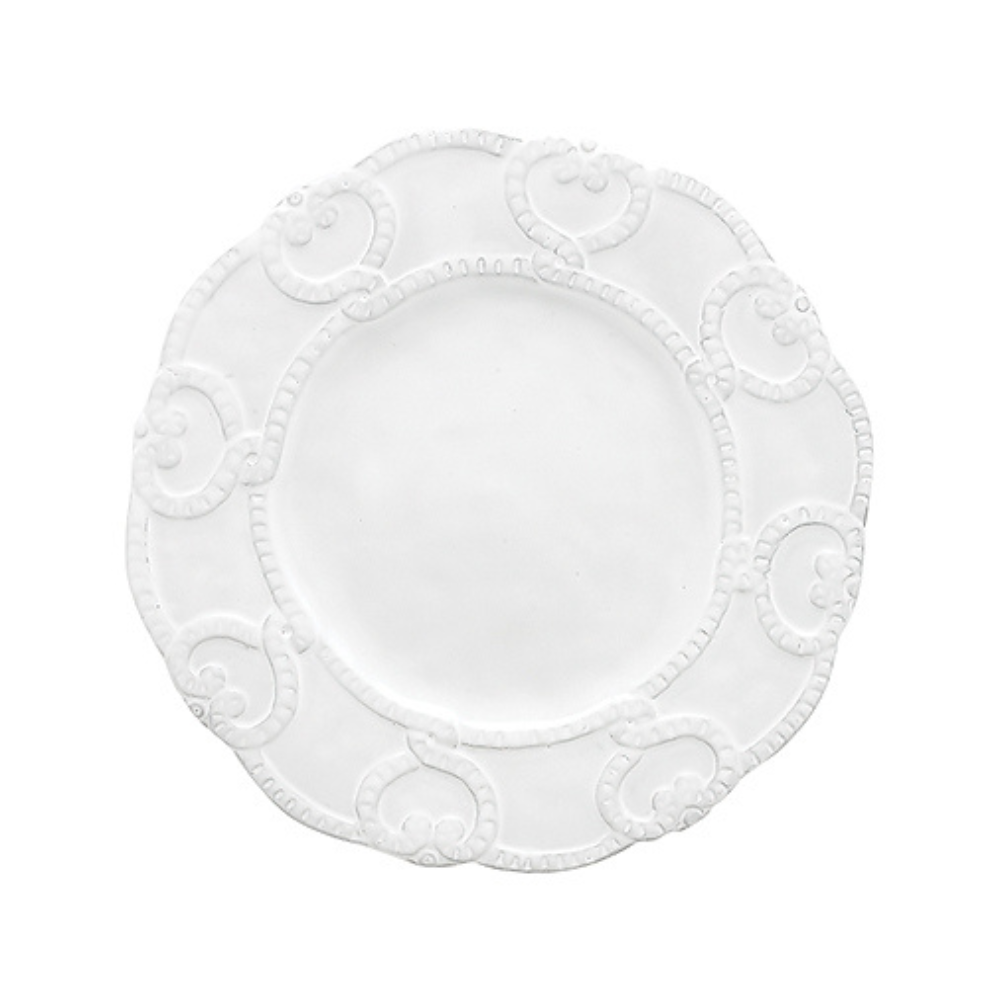 Bella Bianca Antique Lace Salad & Dessert Plate 9