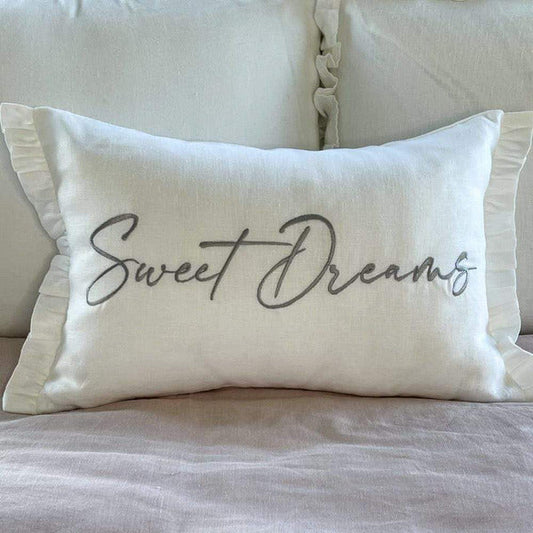 Crown Linen Designs Decor Pillows Sweet Dreams Décor Pillow