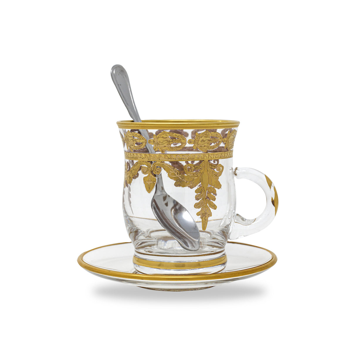 Juice Cups 234 Rola Trns Gold 6 mm 6 Pcs – اكواب عصير - Kudu Arts