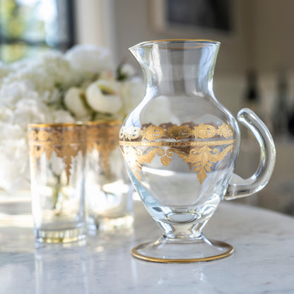Vetro Gold Pitcher - Online Only
