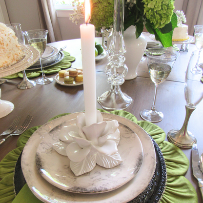Scavo Rose Petal Candle Holder