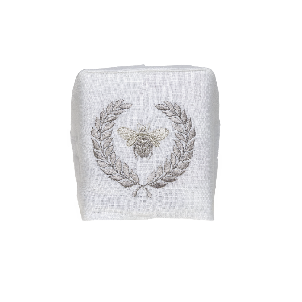 Bumble Bee Linen Tissue Box Cover