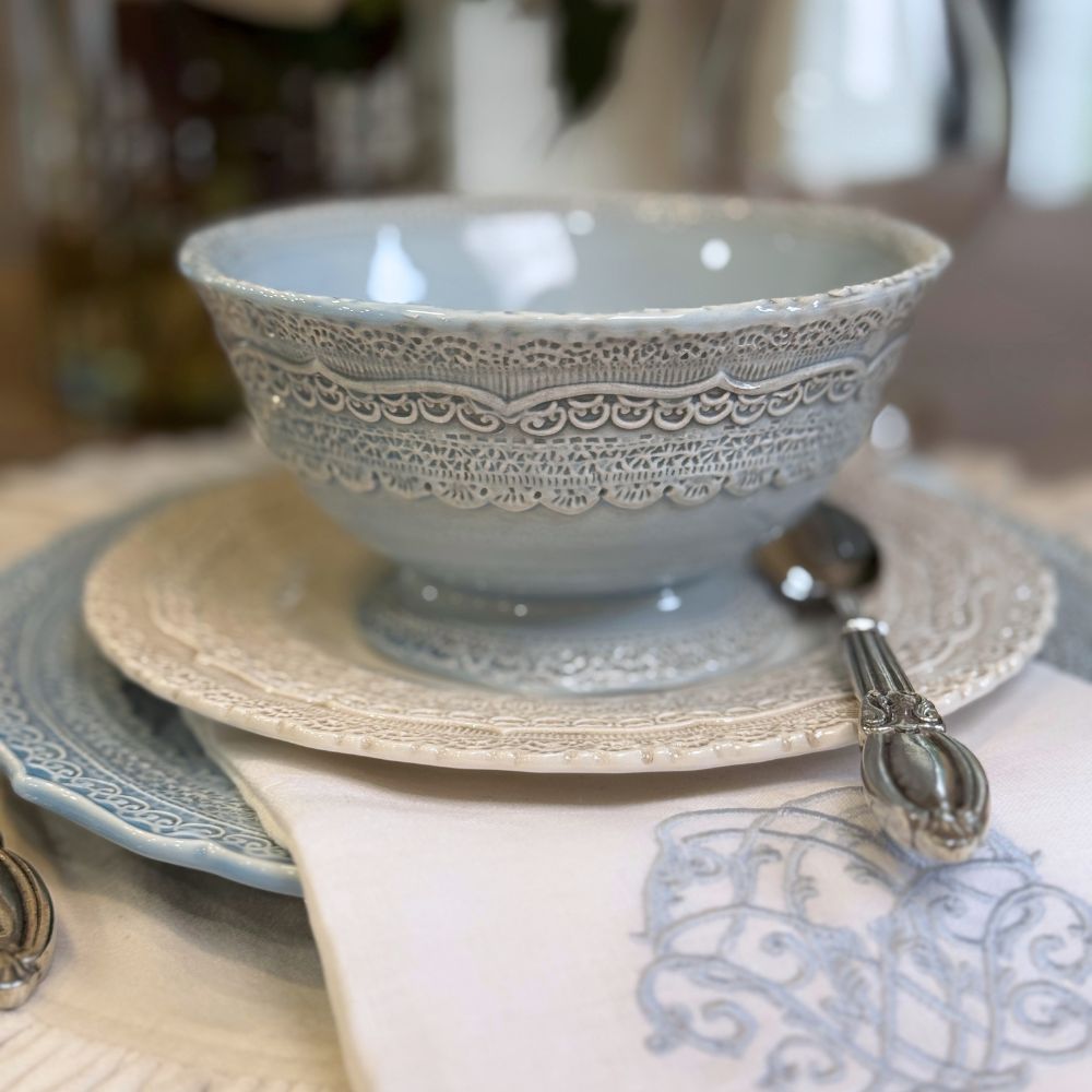 Finezza Blue Cereal Bowl - NEW