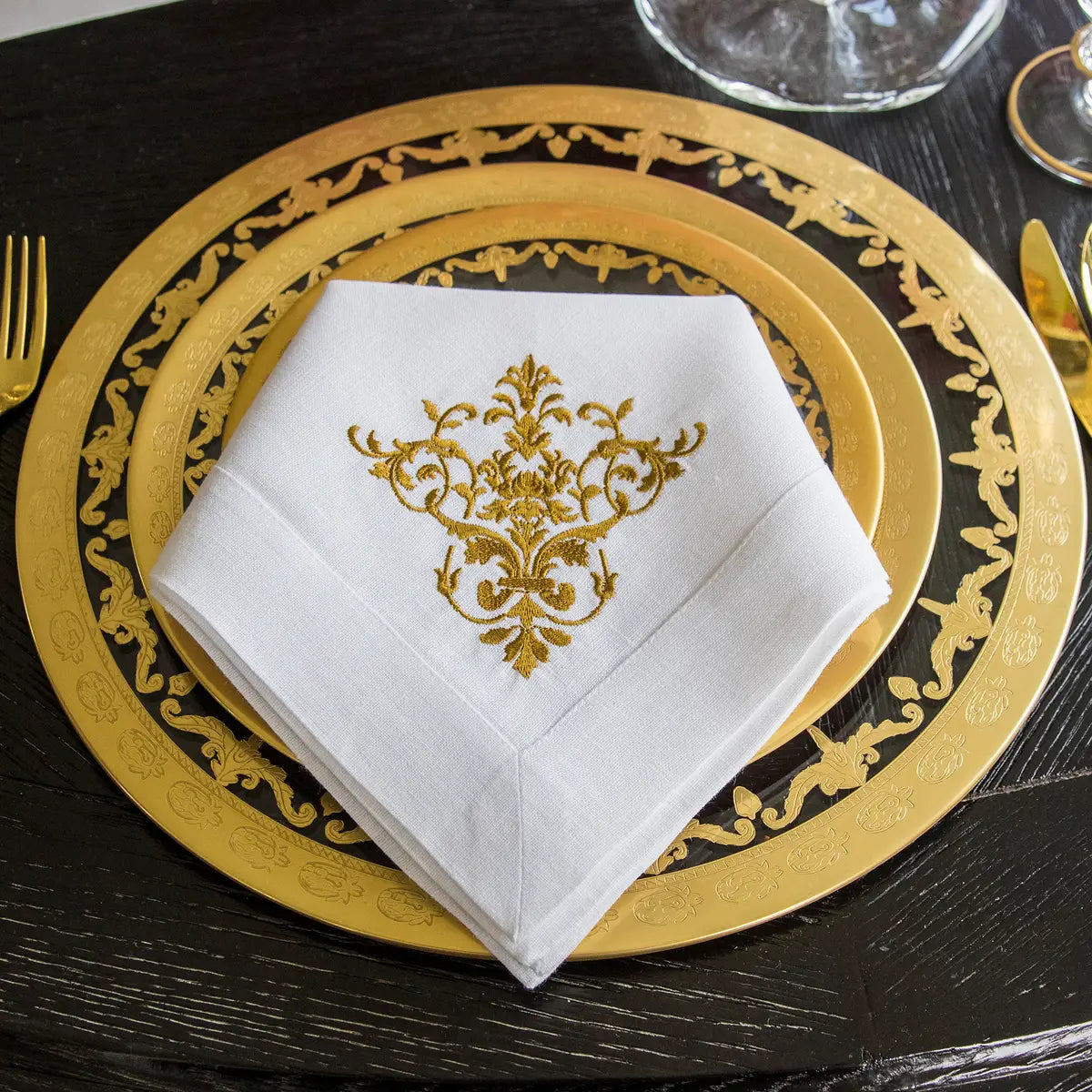 Vetro Gold Dinner Plate