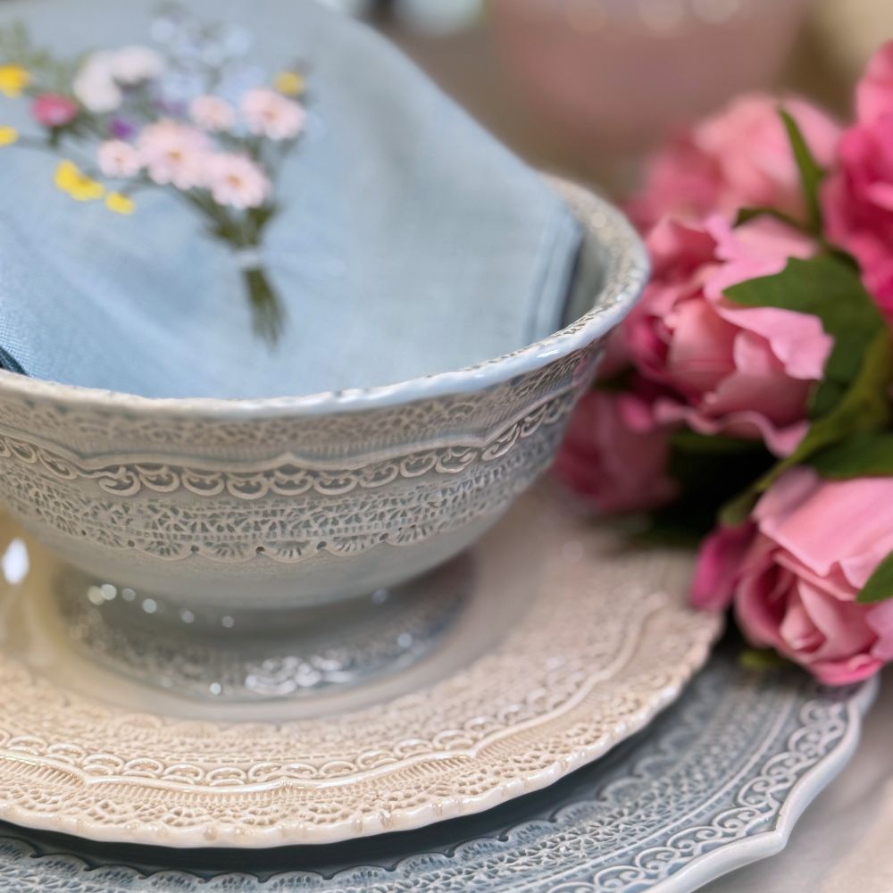 Finezza Blue Cereal Bowl - NEW