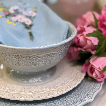 Finezza Blue Cereal Bowl - NEW