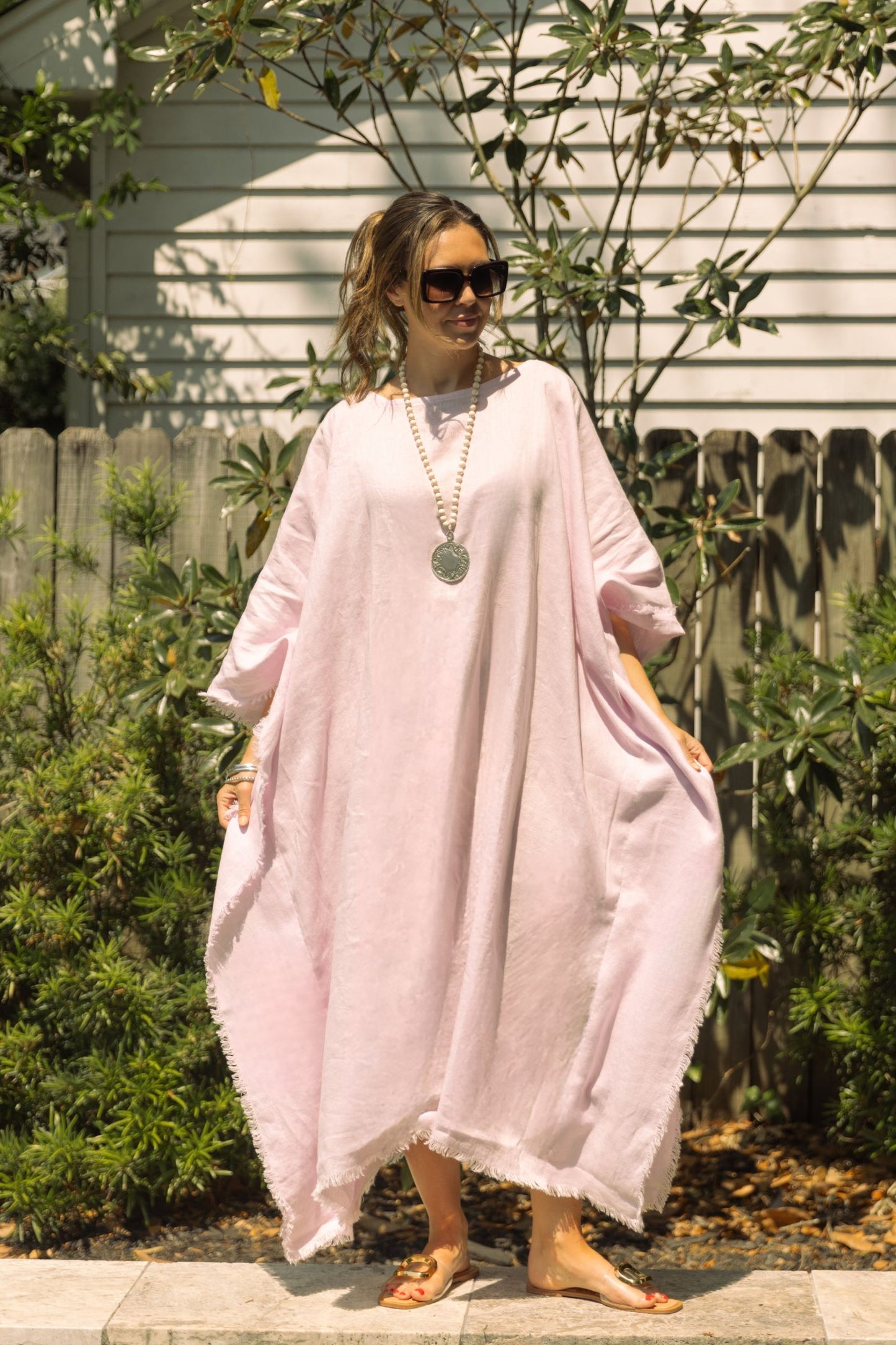 Eden Linen Kaftan