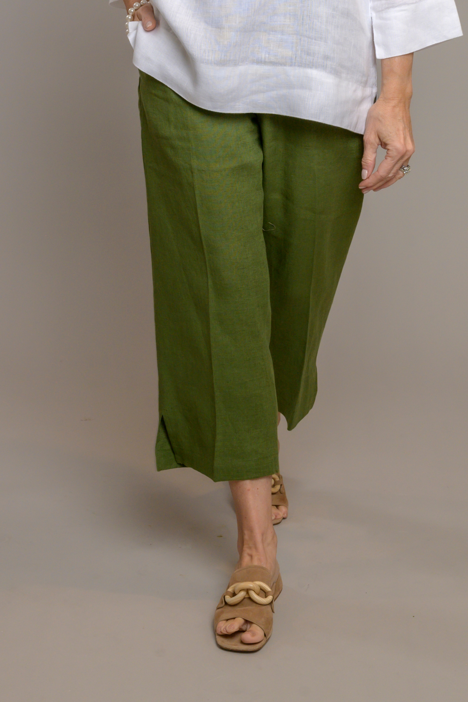 capri dress pants suit these capri leggings feature a wide and comfortable waistband and wing detail at the hemline Capri Pants for Women Casual