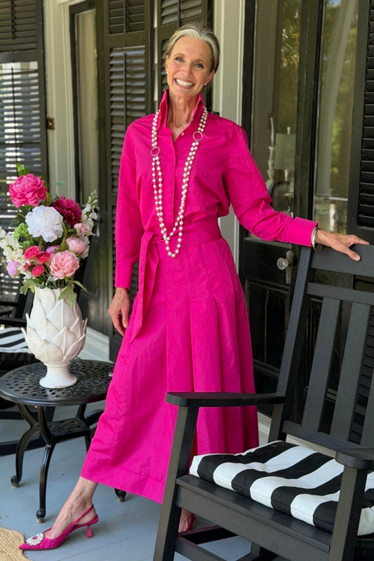 Candace Taffeta Blouse