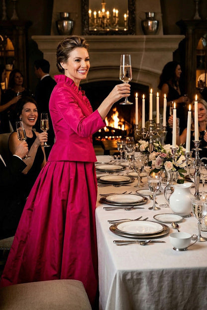 Lizzy Taffeta Skirt