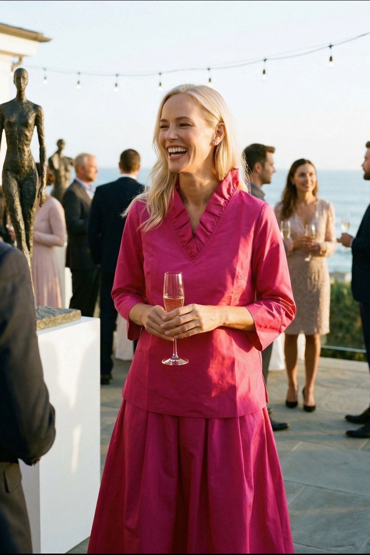 Darcy Taffeta Top - New