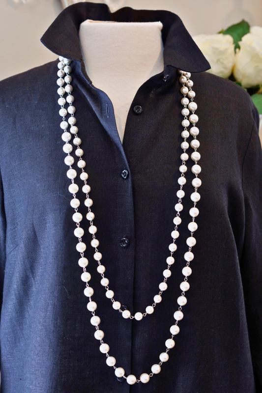 Regency Due Strand Pearl Necklace