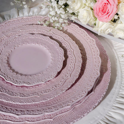 Finezza Rosa Pink Dinner Plate - New