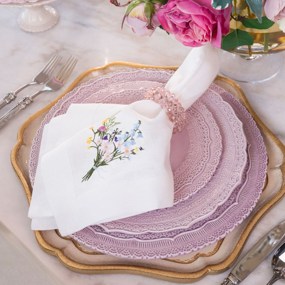 Finezza Rosa Pink Salad / Dessert Plate - New