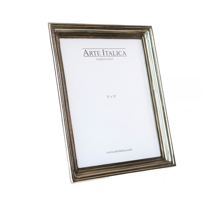 8x10 Michelangelo Pewter frame silo