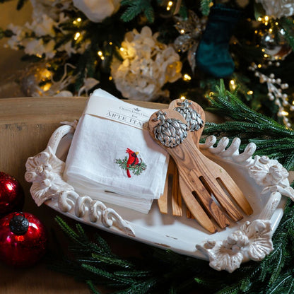 Cardinal Napkin Set - New