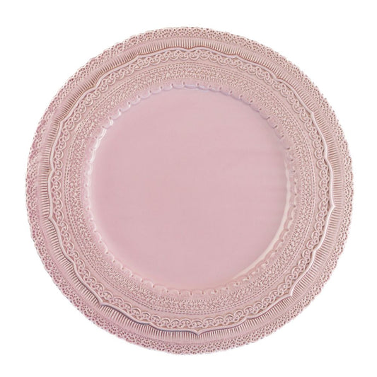 Finezza Rosa Pink Charger - New