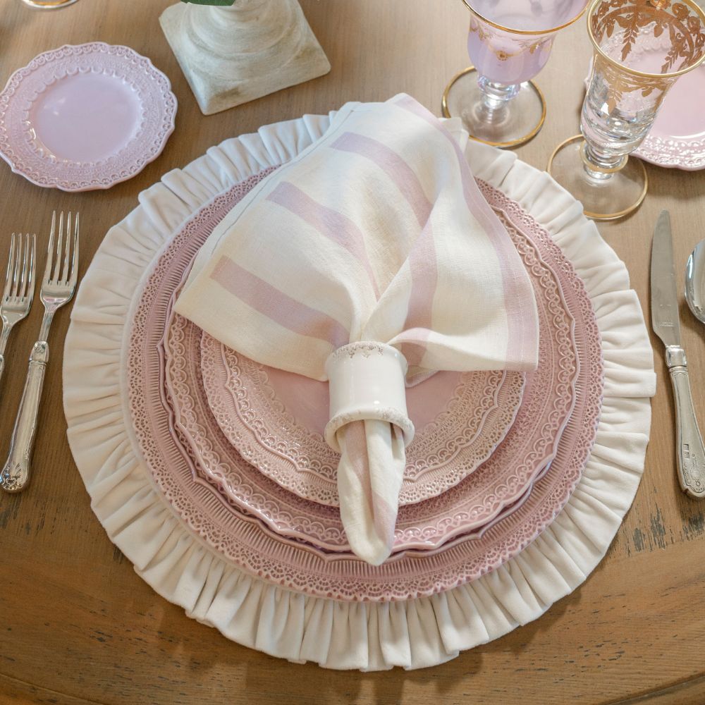 Finezza Rosa Pink Dinner Plate - New