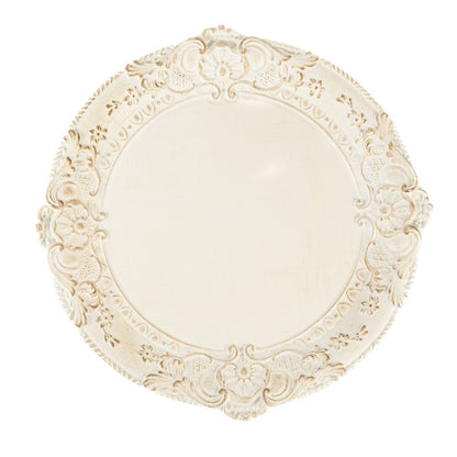 Florentino Antica Corte Wooden Charger - New