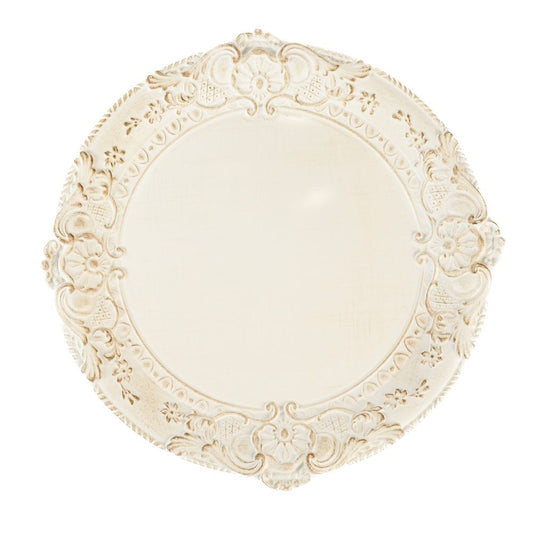 Florentino Antica Corte Wooden Charger - New