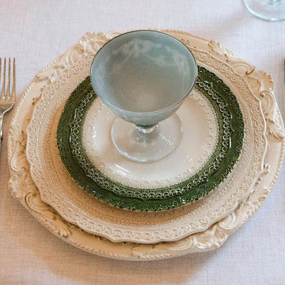 Florentino Antica Corte Wooden Charger - New