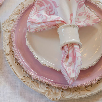 Florentino Antica Corte Wooden Charger - New